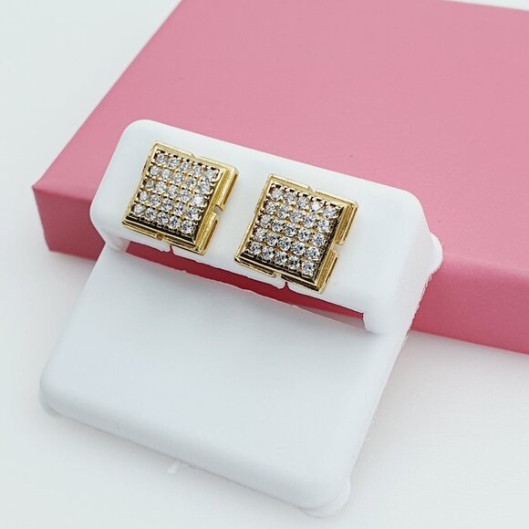 "925 Sterling Silver Cubic Zirconia Earrings, U19254616 - Picture 10 of 11